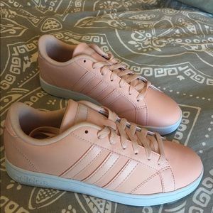 Blush pink adidas